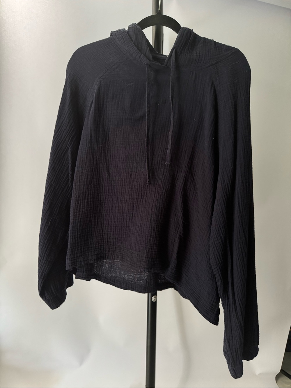 Lightweight  Dark NavyHooded Pullover